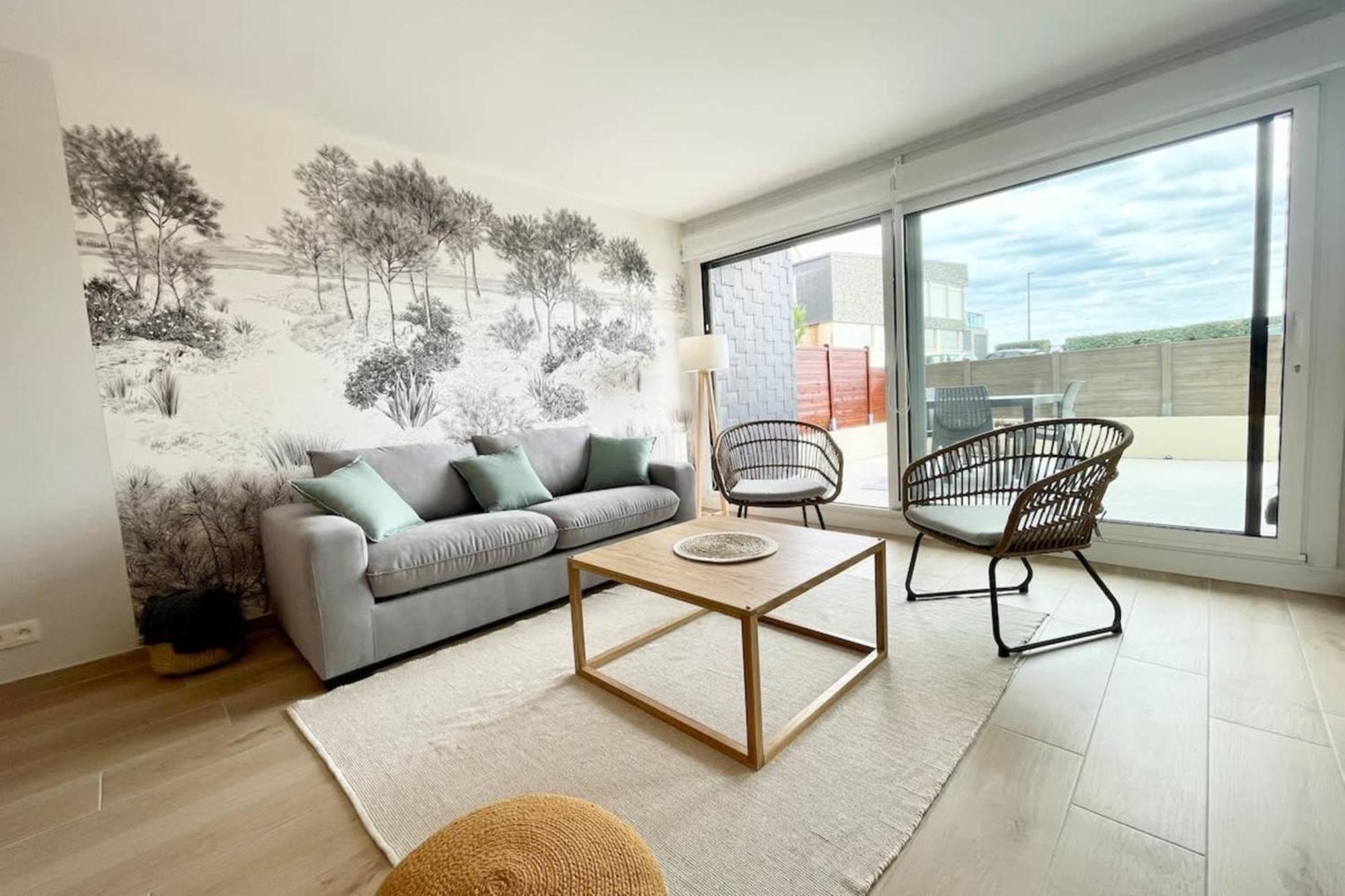 T3 Neuf Archi Cocooning Terrasse Face A La Mer Ploemeur Exteriér fotografie